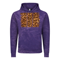 Cloud Purple leopard background Vintage Hoodie - NancyCooperArtShop