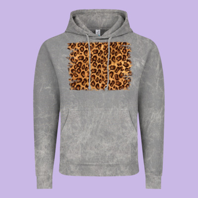 Leopard Background Vintage Hoodie Designed By Nancycooperartshop