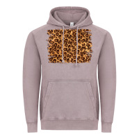 Vintage Zinc leopard background Vintage Hoodie - NancyCooperArtShop