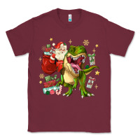 Christmas Dinosaur Classic Tee | Teevron