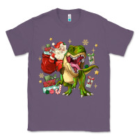 Lavender Christmas dinosaur Classic Tee - MaliasSmallBusiness
