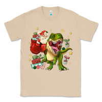 Mushroom Christmas dinosaur Classic Tee - MaliasSmallBusiness