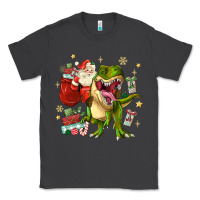 Smoke Christmas dinosaur Classic Tee - MaliasSmallBusiness