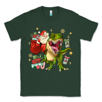 Sports Green Christmas dinosaur Classic Tee - MaliasSmallBusiness