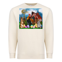 Sandshell Farm animals 20oz Premium Sweatshirt - OliviaCreatesArt