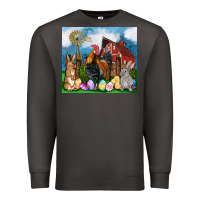 Smoke Farm animals 20oz Premium Sweatshirt - OliviaCreatesArt