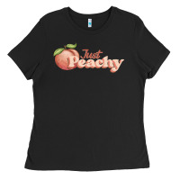 Black just peachy Ladies Tee - JahusDesignShop