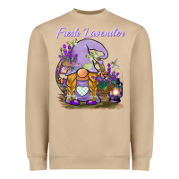 Mushroom fresh lavender gnome Heavyweight Sweatshirt - BarkalooDesign