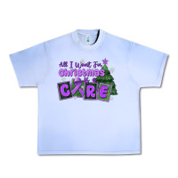 Grape Ice all i want for christmas is a cure pancreatic canc Urban Heavy Tee - MaliasSmallBusiness
