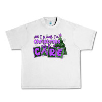 Lunar Rock all i want for christmas is a cure pancreatic canc Urban Heavy Tee - MaliasSmallBusiness