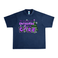 All I Want For Christmas Is A Cure Pancreatic Canc Urban Heavy Tee | Teevron