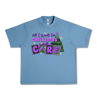 Pebble Blue all i want for christmas is a cure pancreatic canc Urban Heavy Tee - MaliasSmallBusiness