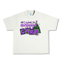 Pistachio all i want for christmas is a cure pancreatic canc Urban Heavy Tee - MaliasSmallBusiness