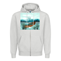 Dove Grey the lake is my happy place Zipper Hoodie - TumblerDesignByShophia