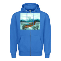 True Royal the lake is my happy place Zipper Hoodie - TumblerDesignByShophia