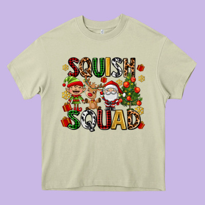 Squish Squad Heavy Core Tee Designed By Adodesignshop