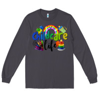 Smoke Childcare Life Long Sleeve Tee - LillyAllenDesigns