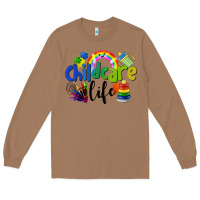 Toasted Coconut Childcare Life Long Sleeve Tee - LillyAllenDesigns