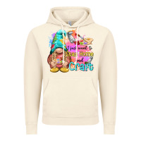 Vintage Artic i just want stay home and craft Vintage Hoodie - NancyCooperArtShop