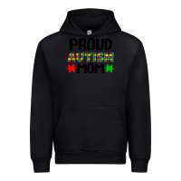 Black autism awareness puzzle theme Urban Hoodie - CowhideDigitalArt
