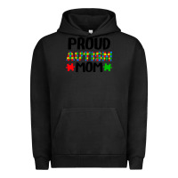 Pigment Black autism awareness puzzle theme Urban Hoodie - CowhideDigitalArt