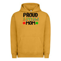 Pigment Peanut Butter autism awareness puzzle theme Urban Hoodie - CowhideDigitalArt