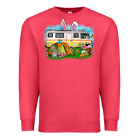 Cardinal Easter Day camper Premium Sweatshirt - OliviaCreatesArt