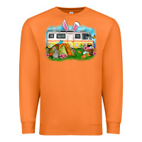 Carrot Easter Day camper Premium Sweatshirt - OliviaCreatesArt