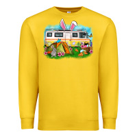 Lemon Easter Day camper Premium Sweatshirt - OliviaCreatesArt