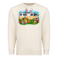 Sandshell Easter Day camper Premium Sweatshirt - OliviaCreatesArt