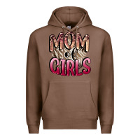 Chestnut Mom of Girls Mother's Day Premium Hoodie - CowGirlArtShop