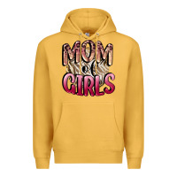 Mustard Mom of Girls Mother's Day Premium Hoodie - CowGirlArtShop