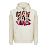 Oatmeal Heather Mom of Girls Mother's Day Premium Hoodie - CowGirlArtShop