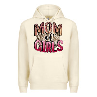 Sandshell Mom of Girls Mother's Day Premium Hoodie - CowGirlArtShop