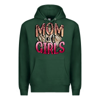 Sports Green Mom of Girls Mother's Day Premium Hoodie - CowGirlArtShop