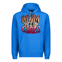 True Royal Mom of Girls Mother's Day Premium Hoodie - CowGirlArtShop