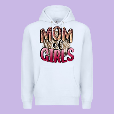 Mom Of Girls Mother's Day Premium Hoodie Designed By Cowgirlartshop