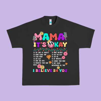 Mama It's Okay Urban Heavy Tee Designed By Jahusdesignshop