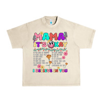 Sandshell mama it's okay Urban Heavy Tee - JahusDesignShop