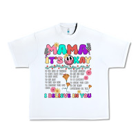 White mama it's okay Urban Heavy Tee - JahusDesignShop