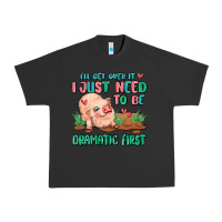 Pigment Black i will get over it i just need to be dramatic firs Urban Heavy Tee - MaliasSmallBusiness