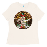 Christmas Martini Cocktail Party Ladies Tee | Teevron