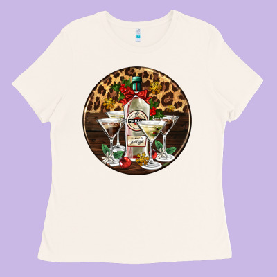 Christmas Martini Cocktail Party Ladies Tee Designed By Adodesignshop