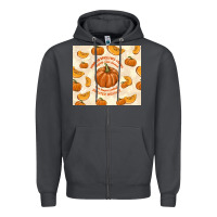 Smoke pumpkin spice fall leaves Zipper Hoodie - TumblerDesignByShophia