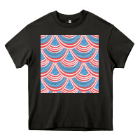 Asphalt american flag seamless pattern Heavy Core Tee - BundleAndBundleShop