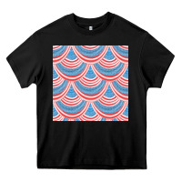 Black american flag seamless pattern Heavy Core Tee - BundleAndBundleShop