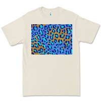 Bone leopard background turquoise and gold 3200x2400 Premium Tee - AdoDesignShop