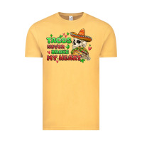 Vintage Mustard baby its cold outside skeleton Vintage Tee - MaliasSmallBusiness