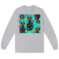 Moon Dust Chimpanzee And Banana Long Sleeve Tee - LillyAllenDesigns