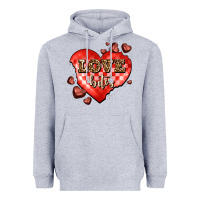 Heather Grey love bites olivia Heavyweight Hoodie - OliviaCreatesArt
